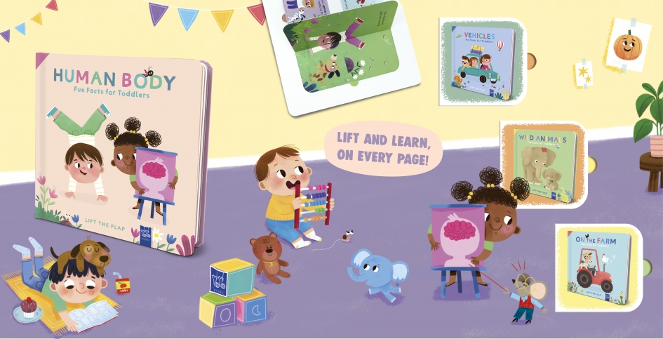Lift The Flap - Fun Facts For Toddlers 