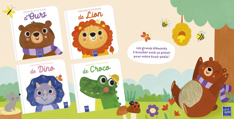 Mes pas doux vers les couleurs 